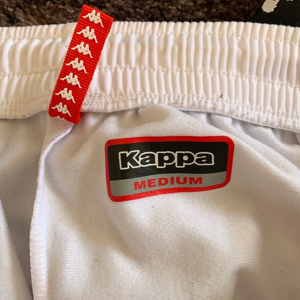 White Kappa sweatpants